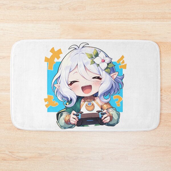 Item preview, Kokkoro Princess Connect Game Anime Cute Chibi Playing Video Game designed and sold by earlobejerk.