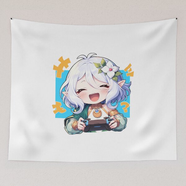 Item preview, Kokkoro Princess Connect Game Anime Cute Chibi Playing Video Game designed and sold by earlobejerk.