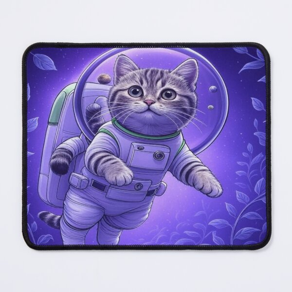 Item preview, Cosmic Cat Explorer - Paws to the Stars designed and sold by ScarredGoddess.
