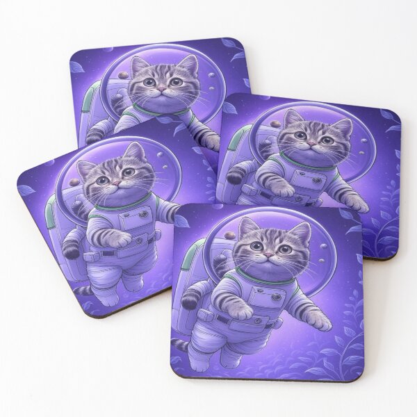 Item preview, Cosmic Cat Explorer - Paws to the Stars designed and sold by ScarredGoddess.