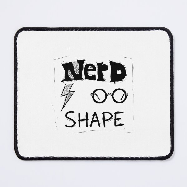 Item preview, Nerd Shape – Funny Geek Glasses & Magic Wand Design designed and sold by WallaceSilvaART.