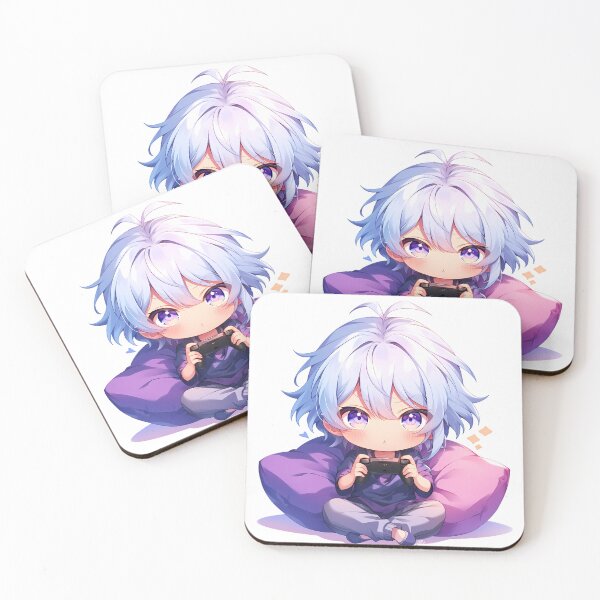 Item preview, IDOLiSH Riku Nanase IDOLiSH7 Anime Cute Chibi Playing Video Game designed and sold by earlobejerk.