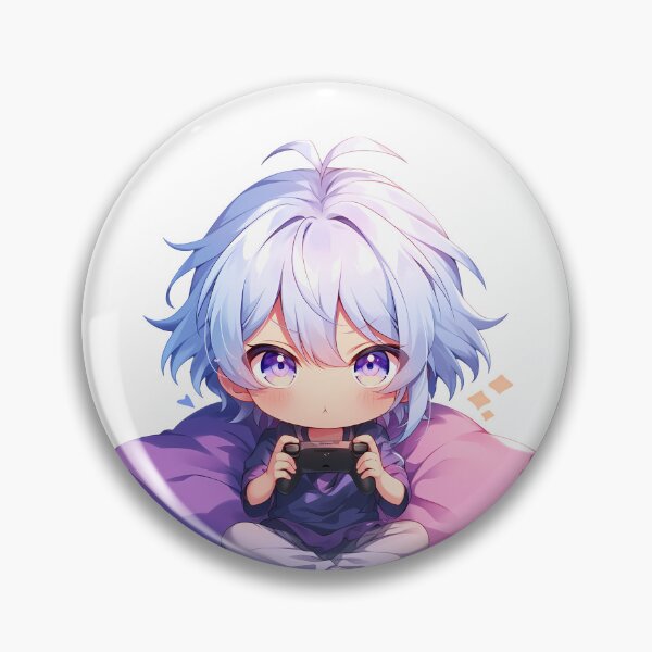 Item preview, IDOLiSH Riku Nanase IDOLiSH7 Anime Cute Chibi Playing Video Game designed and sold by earlobejerk.