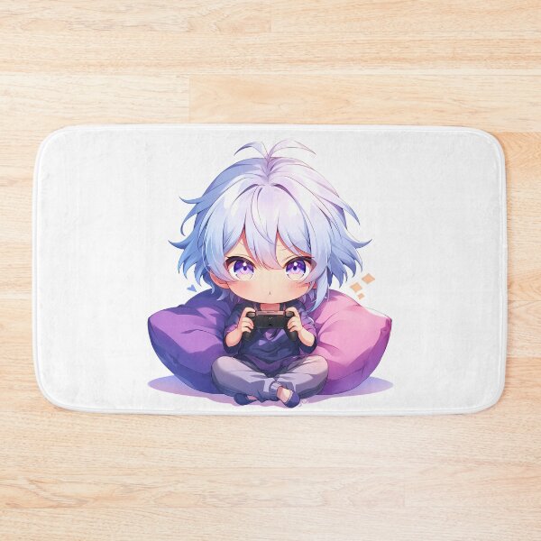 Item preview, IDOLiSH Riku Nanase IDOLiSH7 Anime Cute Chibi Playing Video Game designed and sold by earlobejerk.