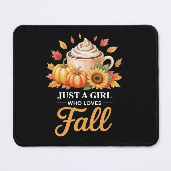 Item preview, Just Girl Who Loves Fall Season Pumpkin Spice Leaves Autumn designed and sold by Vastingan.