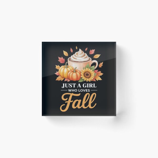 Item preview, Just Girl Who Loves Fall Season Pumpkin Spice Leaves Autumn designed and sold by Vastingan.
