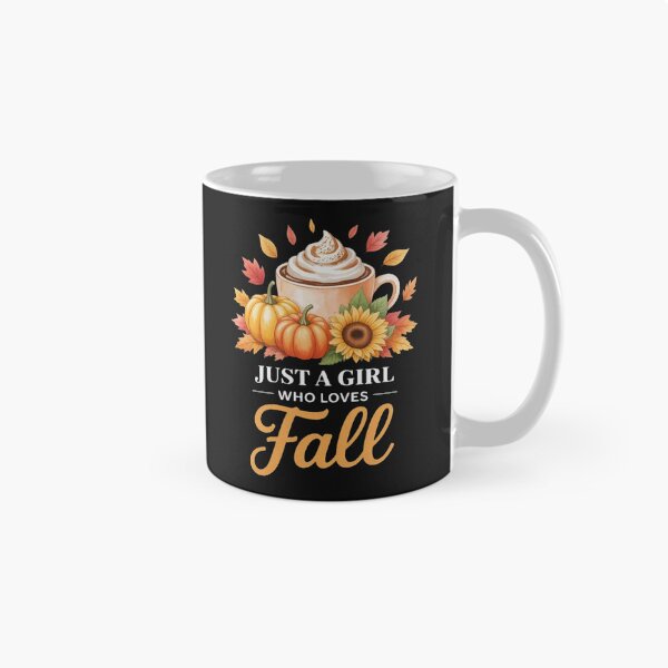 Item preview, Just Girl Who Loves Fall Season Pumpkin Spice Leaves Autumn designed and sold by Vastingan.