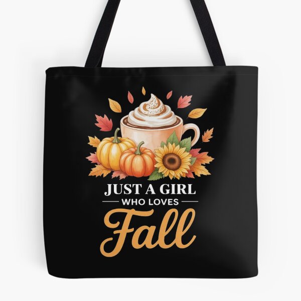 Item preview, Just Girl Who Loves Fall Season Pumpkin Spice Leaves Autumn designed and sold by Vastingan.