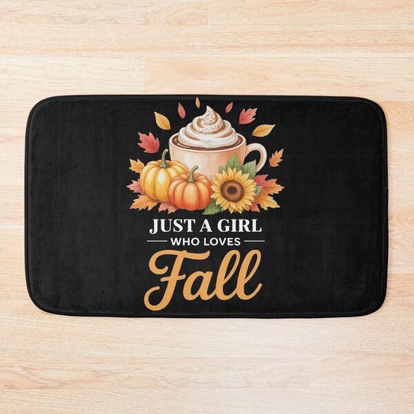 Item preview, Just Girl Who Loves Fall Season Pumpkin Spice Leaves Autumn designed and sold by Vastingan.