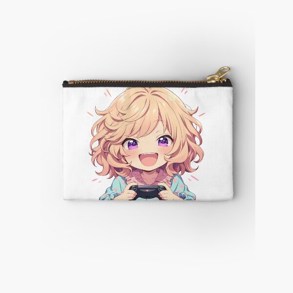 Item preview, Kotoko Iwanaga In Spectre Anime Cute Chibi Playing Video Game designed and sold by earlobejerk.