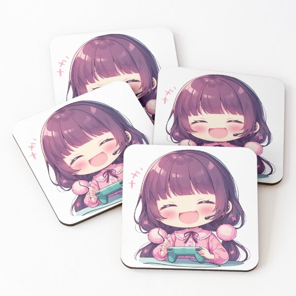 Item preview, Maika Sakuranomiya Blend S Anime Girl Cute Chibi Playing Video Game designed and sold by earlobejerk.