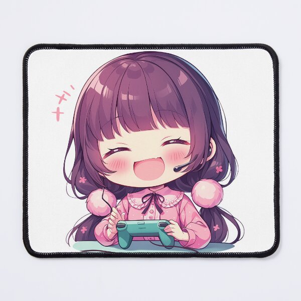 Item preview, Maika Sakuranomiya Blend S Anime Girl Cute Chibi Playing Video Game designed and sold by earlobejerk.