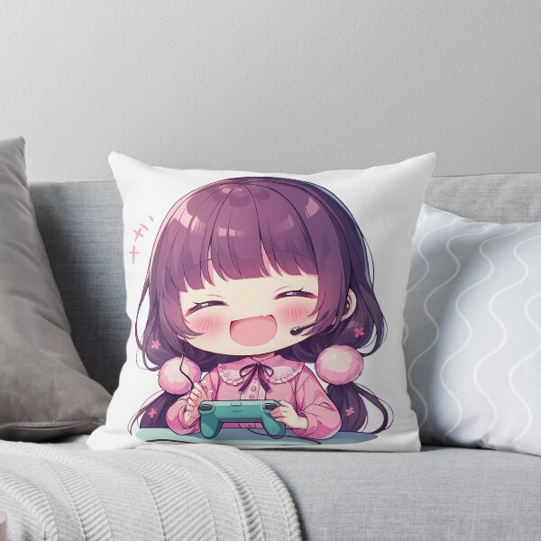 Item preview, Maika Sakuranomiya Blend S Anime Girl Cute Chibi Playing Video Game designed and sold by earlobejerk.