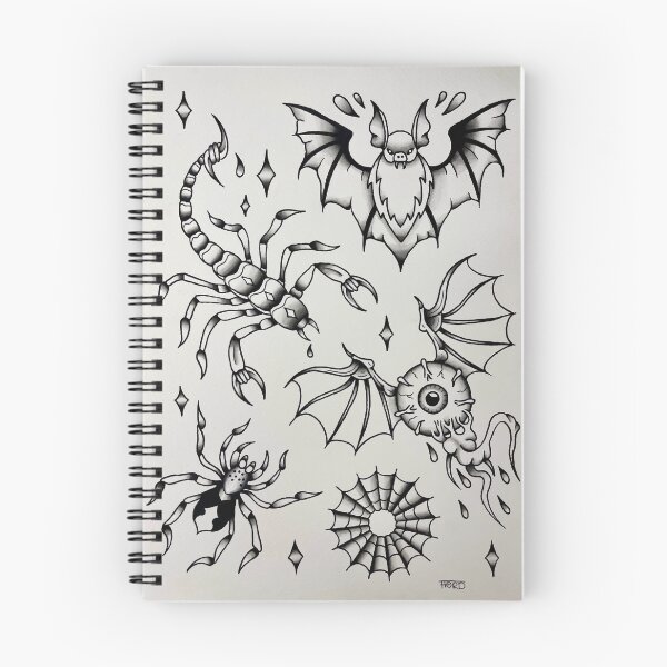 Item preview, Tattoo flash style Art designed and sold by ExORiginsTahlee.