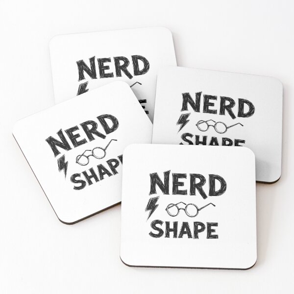 Item preview, Nerd Shape – Funny Geek Glasses & Magic Wand Design designed and sold by WallaceSilvaART.