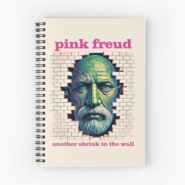 Item preview, Pink Freud Another Shrink in the Wall Parody Art designed and sold by Victor Shadehorn.