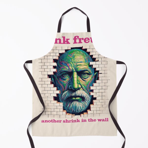 Item preview, Pink Freud Another Shrink in the Wall Parody Art designed and sold by Victor Shadehorn.