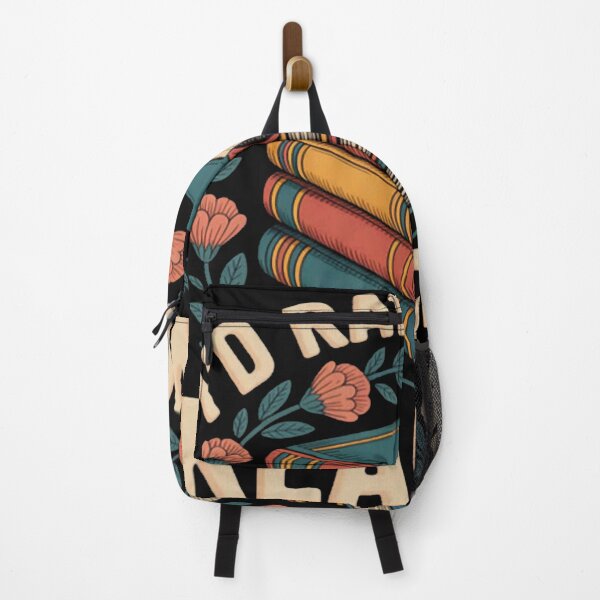 Item preview, I'd Rather Be Reading Retro Floral Books designed and sold by GarinaguHN.