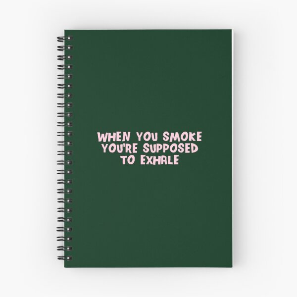 Item preview, When You Smoke You_re Supposed To Exhale (Pink) designed and sold by anatoledouglas.