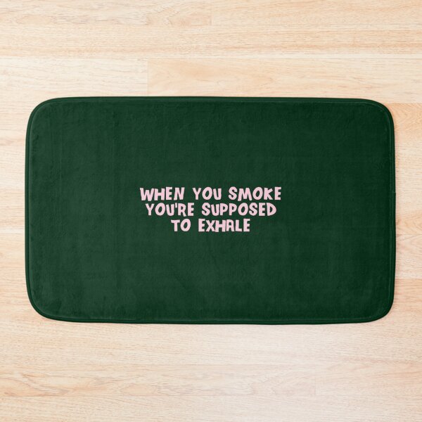 Item preview, When You Smoke You_re Supposed To Exhale (Pink) designed and sold by anatoledouglas.