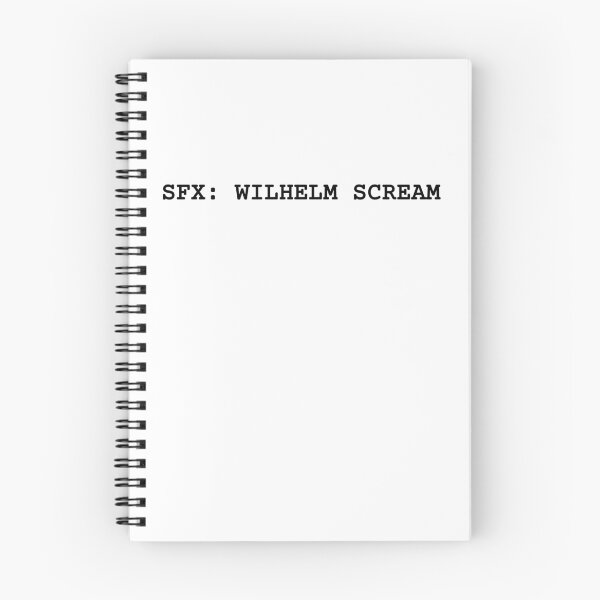Item preview, SFX: Wilhelm Scream designed and sold by the_life_of_riley.