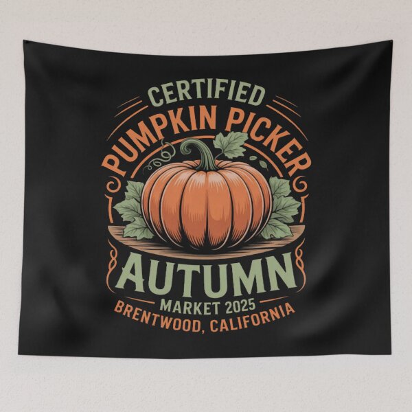 Item preview, Kids Certified Pumpkin Picker – Fall Kids designed and sold by Vastingan.