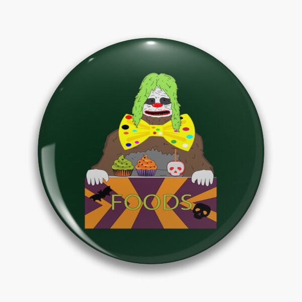 Item preview, Big lez show clown halloween truck giving children halloween cupcakes and sweet skull applesClassi designed and sold by anatoledouglas.