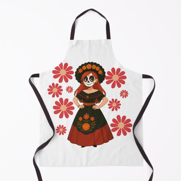 Item preview, Catrina Elegant Flowers Halloween designed and sold by ArtMochis.