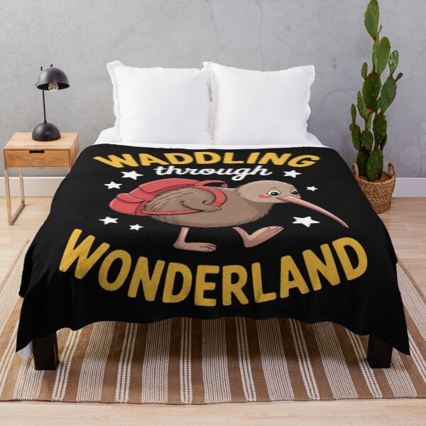 Item preview, Kiwi Waddling Through Wonderland Kiwi Adventure designed and sold by Vastingan.