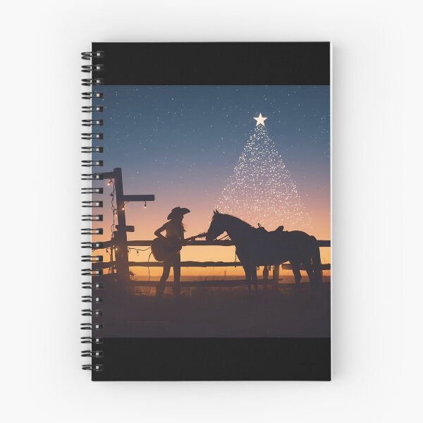 Item preview, Christmas on the Range Cowgirl Musician designed and sold by Hintotees.