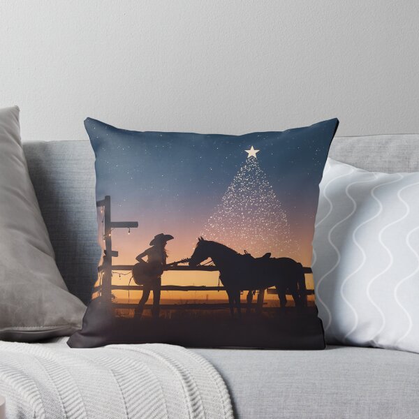 Item preview, Christmas on the Range Cowgirl Musician designed and sold by Hintotees.