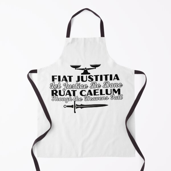 Item preview, Fiat Justitia Ruat Caelum - black text designed and sold by the_life_of_riley.