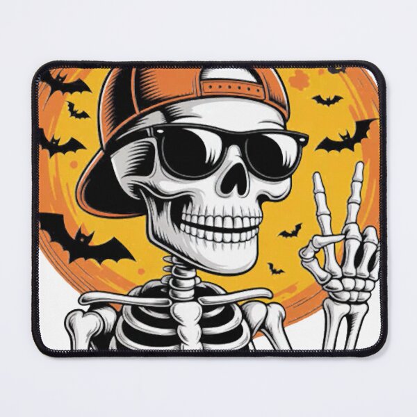 Item preview, Rocker Skeleton Rock On Hand Halloween Skeleton designed and sold by GarinaguHN.