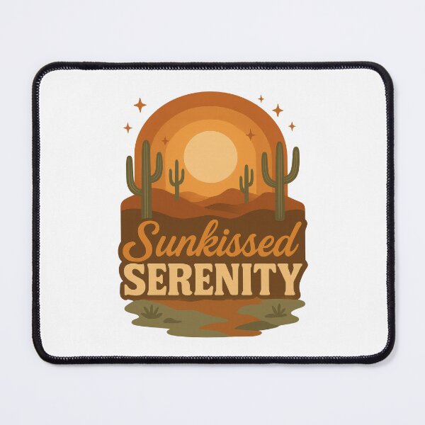 Item preview, Sunkissed Serenity | Desert Sunset Nature Aesthetic Design designed and sold by inkoutninja.