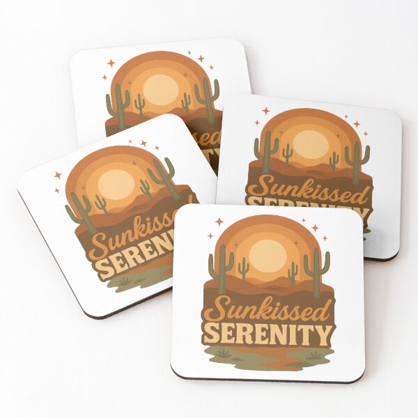 Item preview, Sunkissed Serenity | Desert Sunset Nature Aesthetic Design designed and sold by inkoutninja.