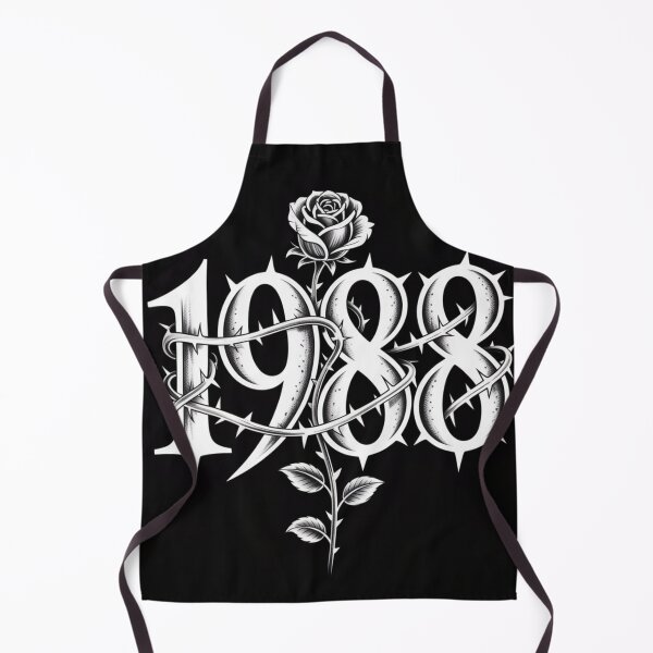 Item preview, 1988 Rose Thorns Birthday Year Gothic Grunge Art designed and sold by PNG PAPER STUDIO.