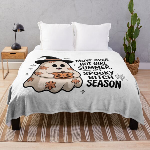Item preview, Move Over hot Girl Summer It's Spooky Bitch Season designed and sold by Ikwalima.