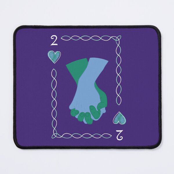 Item preview, Gay 2 of Hearts holding hands designed and sold by EBParsley.