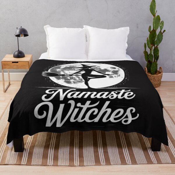 Item preview, Namaste Witches Halloween Yoga Lover designed and sold by Ikwalima.