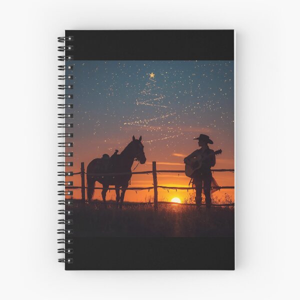 Item preview, Christmas on the Range Cowgirl Musician designed and sold by Hintotees.