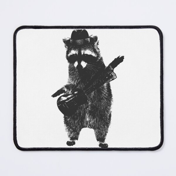 Item preview, Raccoon wielding ukulele designed and sold by JaedenMurphy6.
