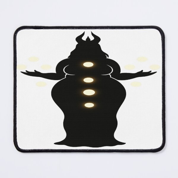 Item preview, Mystical Silhouette with Glowing Orbs Art Print designed and sold by ScarredGoddess.