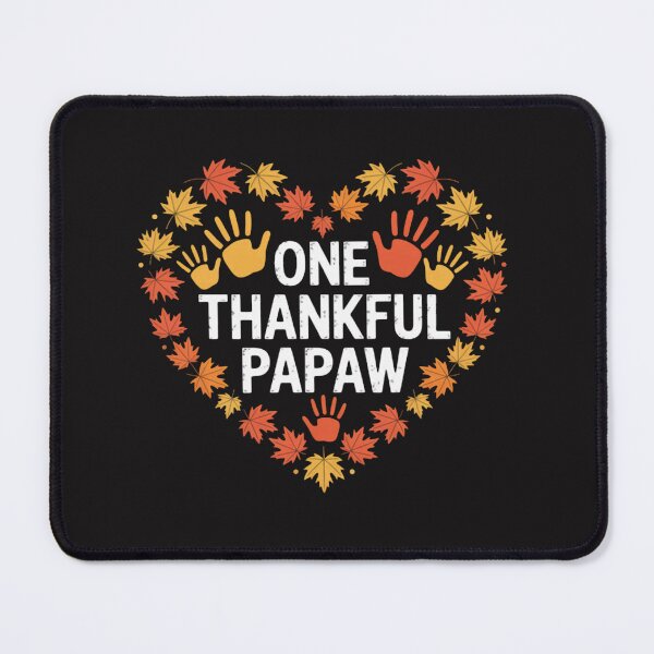 Item preview, One Thankful Papaw Fall Papaw Thankgiving Papaw designed and sold by Ikwalima.