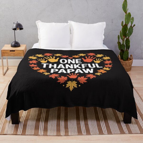 Item preview, One Thankful Papaw Fall Papaw Thankgiving Papaw designed and sold by Ikwalima.