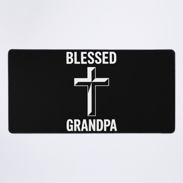 Item preview, Blessed Grandpa Christian Cross Religious designed and sold by tearbytea.