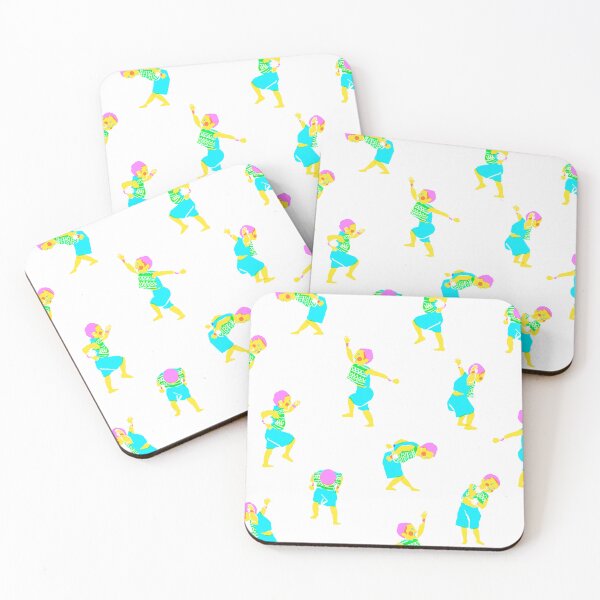 Item preview, Copy of Dancing Child Pattern | Colorful Joyful Kids Illustration designed and sold by Kyotsube.