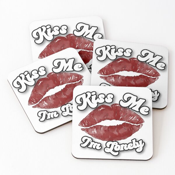 Item preview, Kiss Me, I'm Lonely designed and sold by the_life_of_riley.