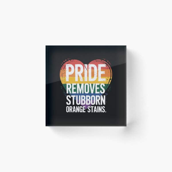 Item preview, Remove Stubborn Orange Stains Pride Month Lgbtq   designed and sold by SlogariArt.