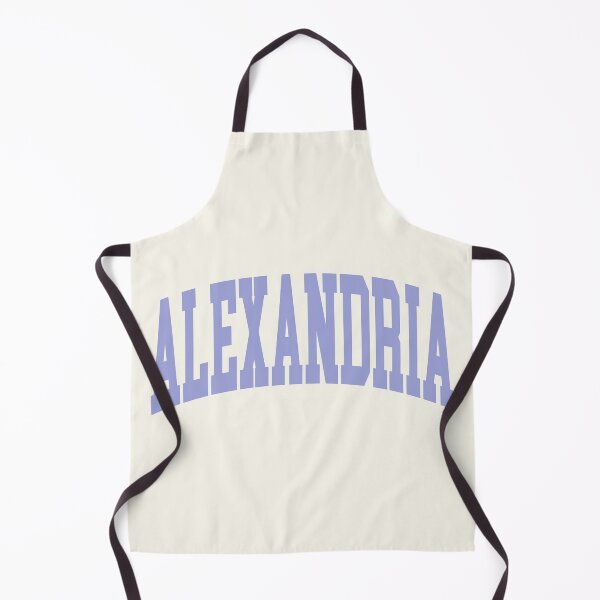 Item preview, Alexandria VA - College Font Curved Typography designed and sold by chosenhomes.