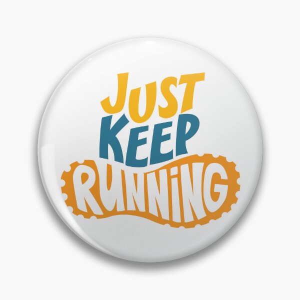 Item preview, Just Keep Running designed and sold by the-craft-shop.